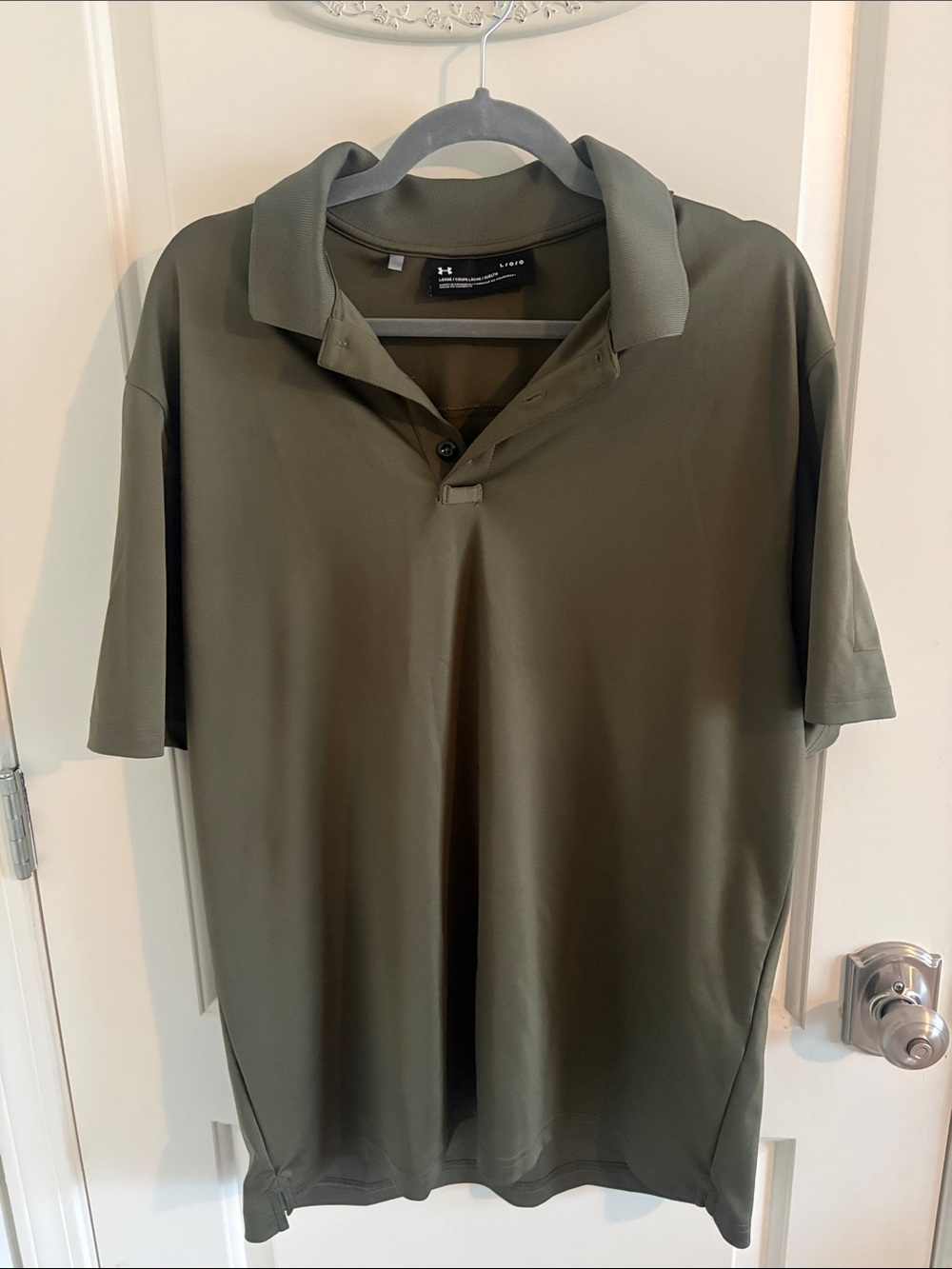 Under Armour Men’s Olive Polo Shirt